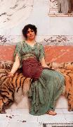 John William Godward Sweet Dreams oil painting artist